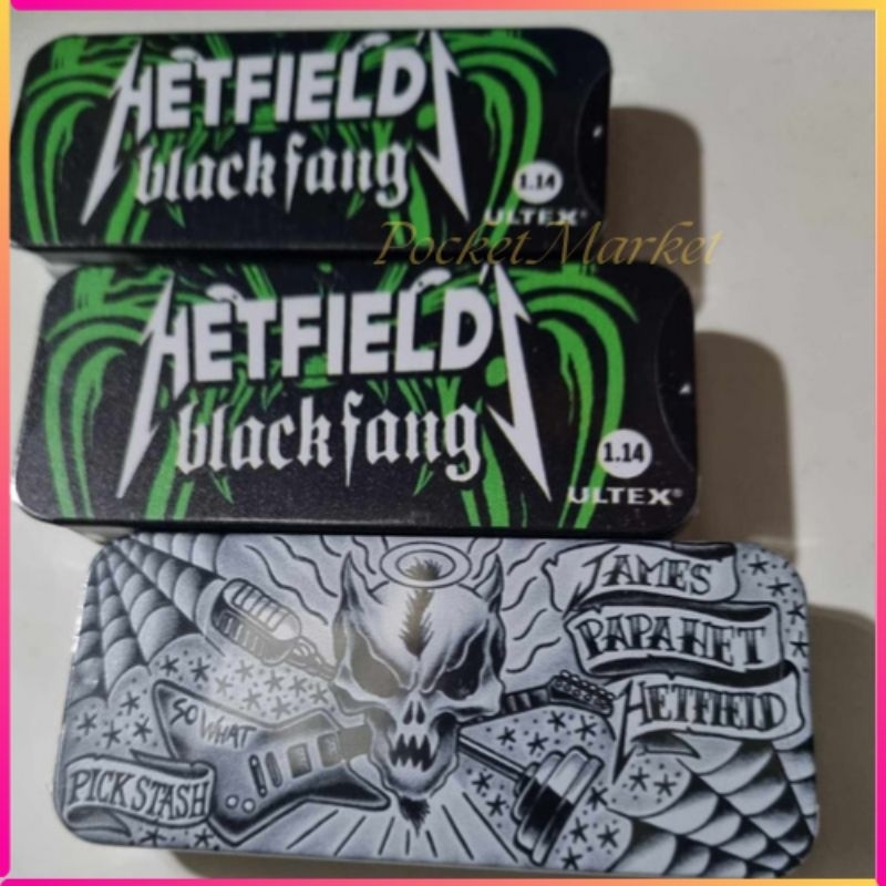 James HETFIELD BLACK FANG Pick | Shopee Philippines