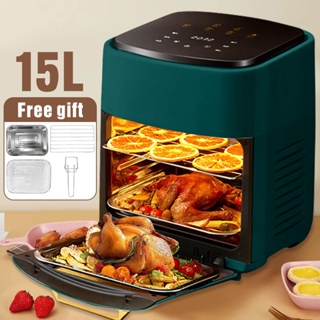 15L Air Fryers Household Large Capacity Visual Oil-free Smart Oven