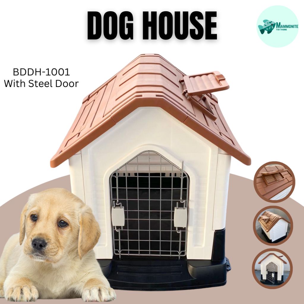 Plastic Dog House With Steel Door and Window BHHD-1001 BHHD-1002 ...