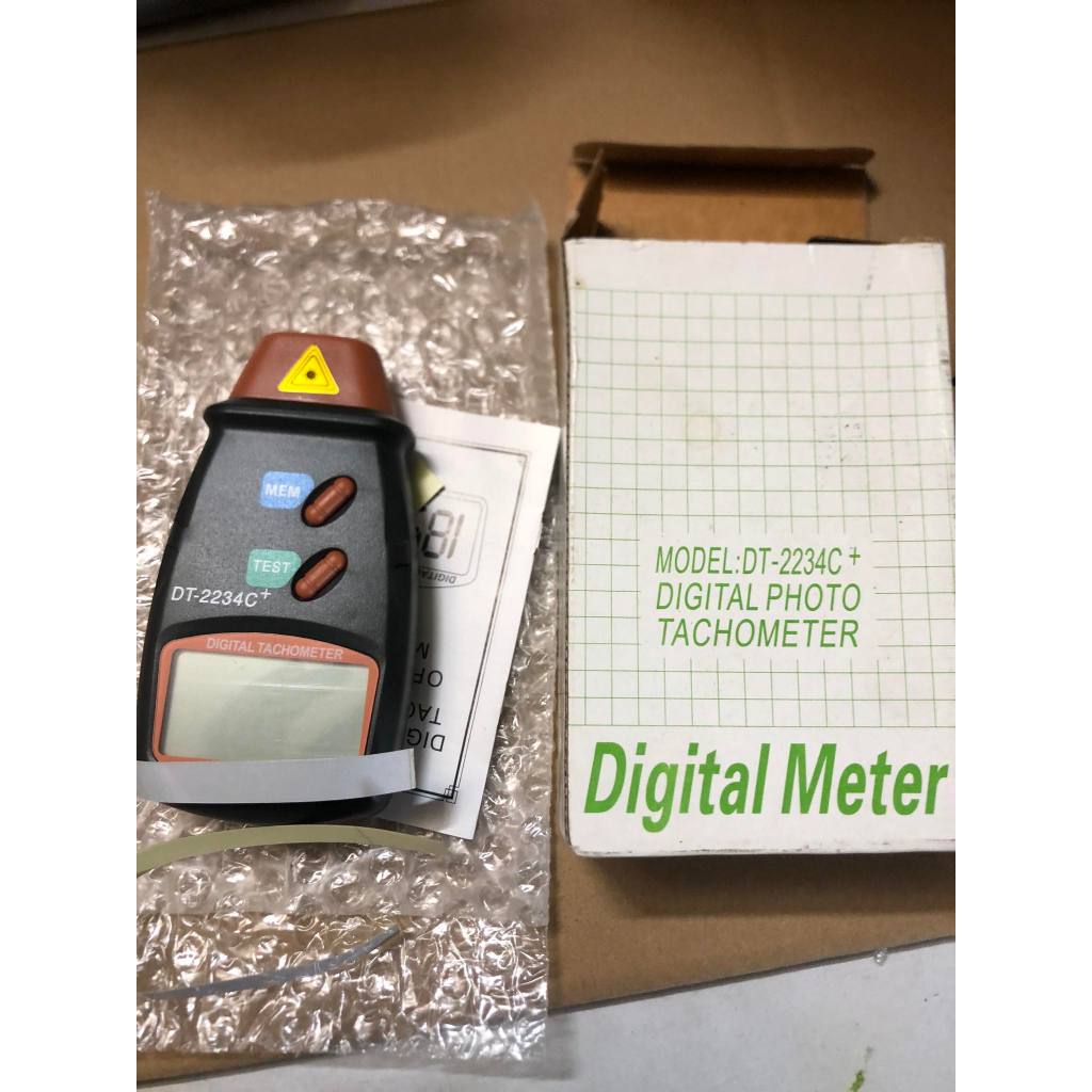Digital Laser Photo Tachometer RPM Tach Speed Gauge Engine/SLL05 Shopee Philippines