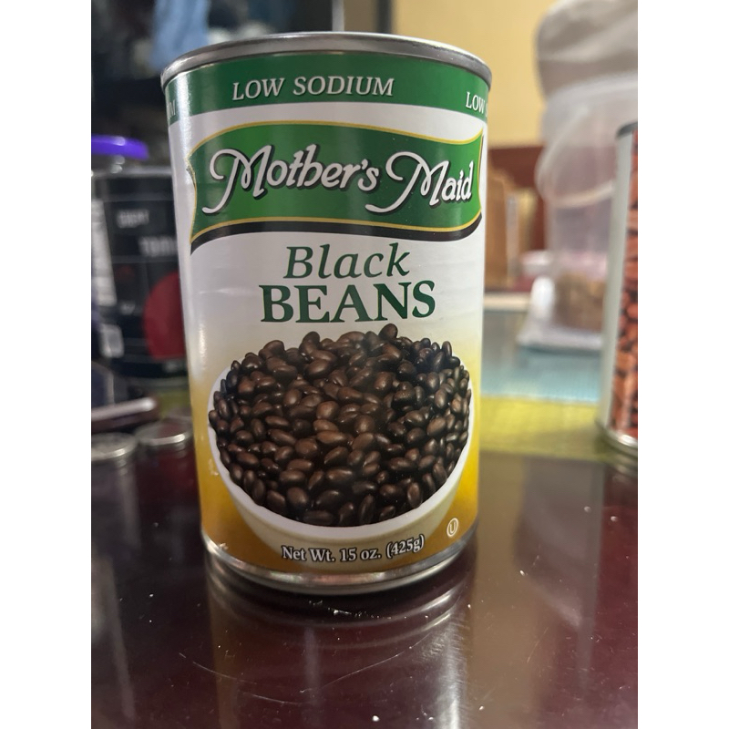 Mother’s Maid Low Sodium Black Beans 425g Shopee Philippines