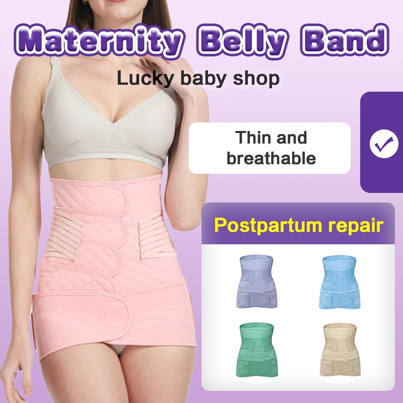 Maternity abdominal binder postpartum pregnant support belly belt slimmer  girdle after giving birth - Main Image