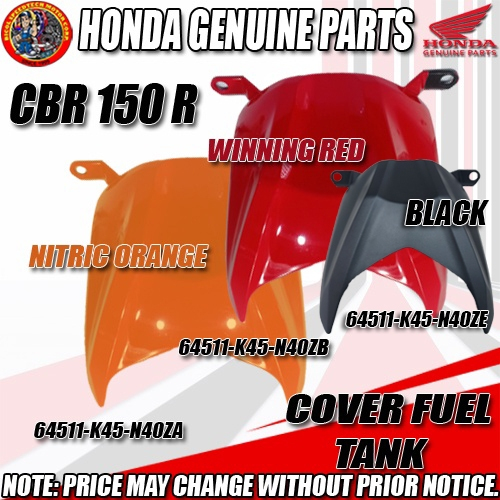 Cbr 150 deals fuel tank price