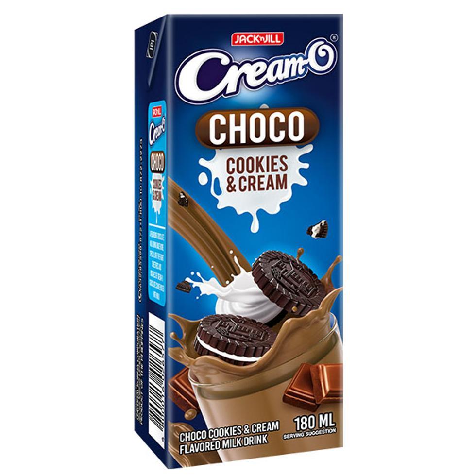 Creamo Choco Flavored Milk Drink 180Ml Cookies & Cream Shopee