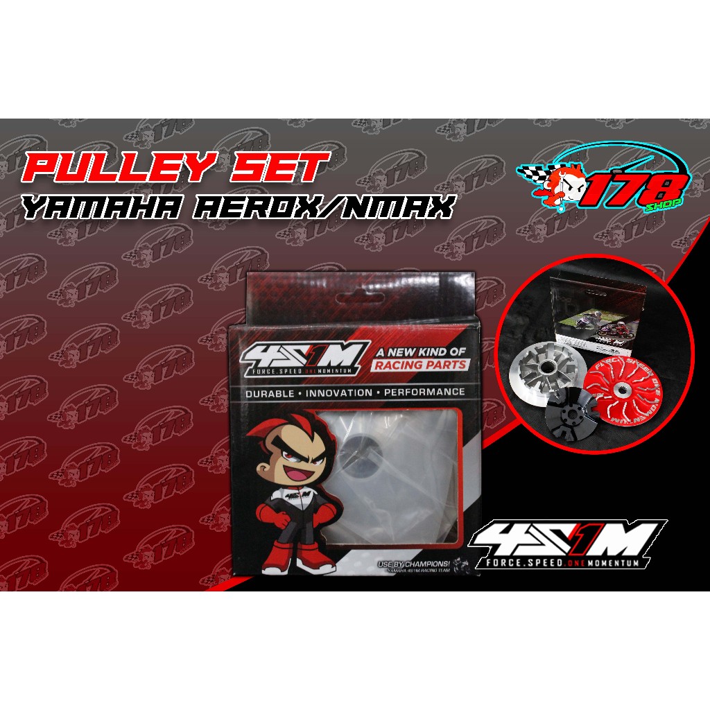 4S1M new version pulley set aerox/nmax Shopee Philippines