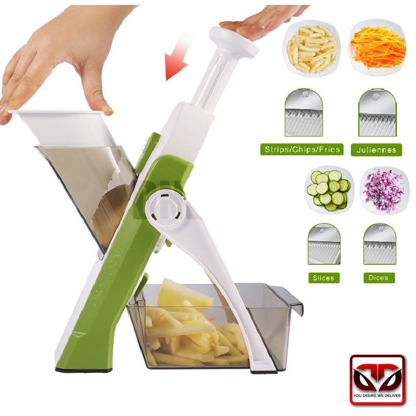 ZH1664 Multifunctional High Quality Safe Slice Vegetable Chopper Slicer ...