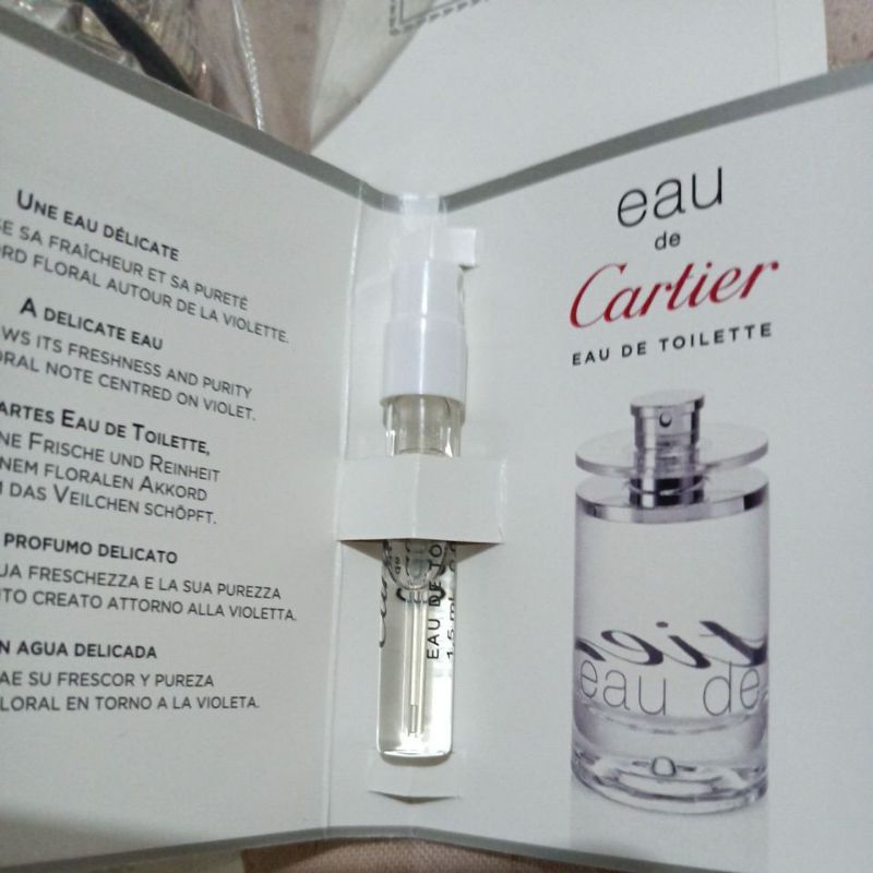 Cartier eau best sale