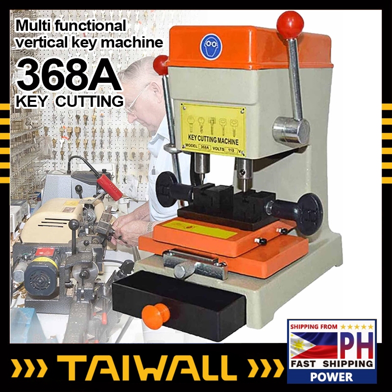 TAIWALL 368A Vertical Key Cutting Machine Key Copy Cutting Machine ...