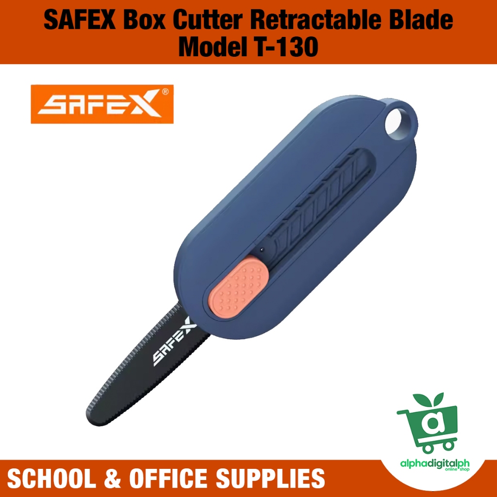 SAFEX T130 Box Cutter Retractable Safety Ceramic Blade Portable