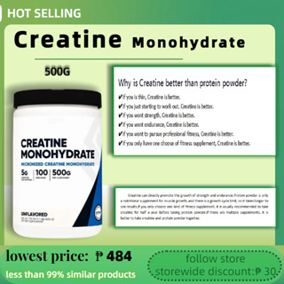 Nutricost Creatine Monohydrate Micronized Powder 500G, 5000mg Per Serv (5g)  - Micronized Creatine Monohydrate, 100 Servings