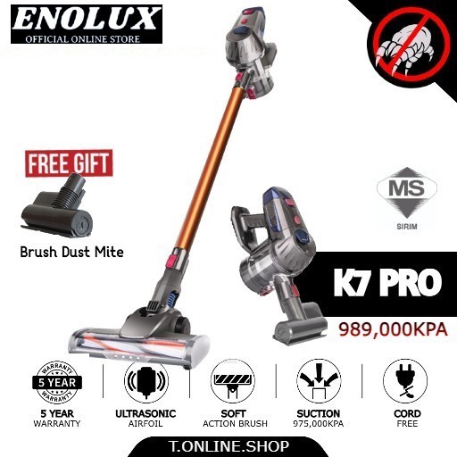 ENOLUX Vacuum K7 high suction power wireless vacuum cleaner with