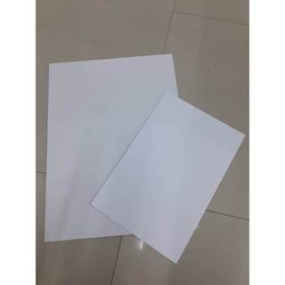 ILLUSTRATION BOARD size 1/8 , 2 PLY WITH INDIVIDUAL PLASTIC ,sold per pack  (50 pcs/pack)