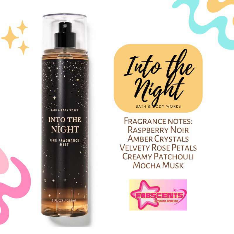 Into the night bath best sale and body