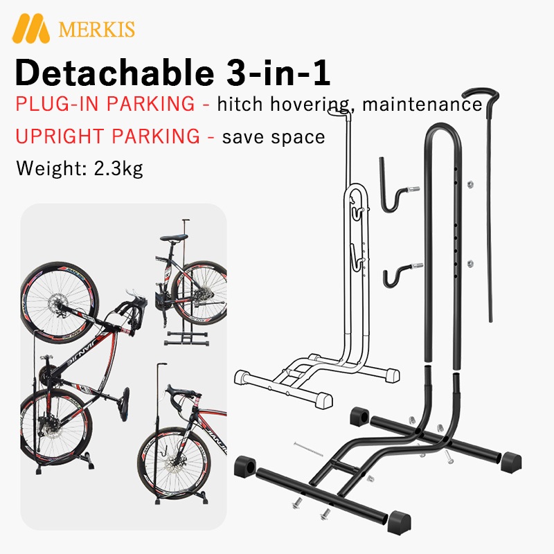 Merkis 3in1 Bike Rack Repair Stand Bike Stand For Mountain Bicycle