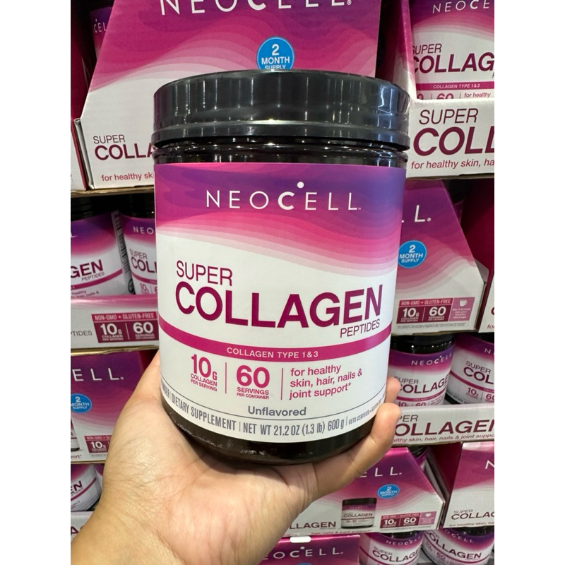 Authentic NEOCELL SUPER COLLAGEN PEPTIDES 600g (NOV 2025 exp) Shopee