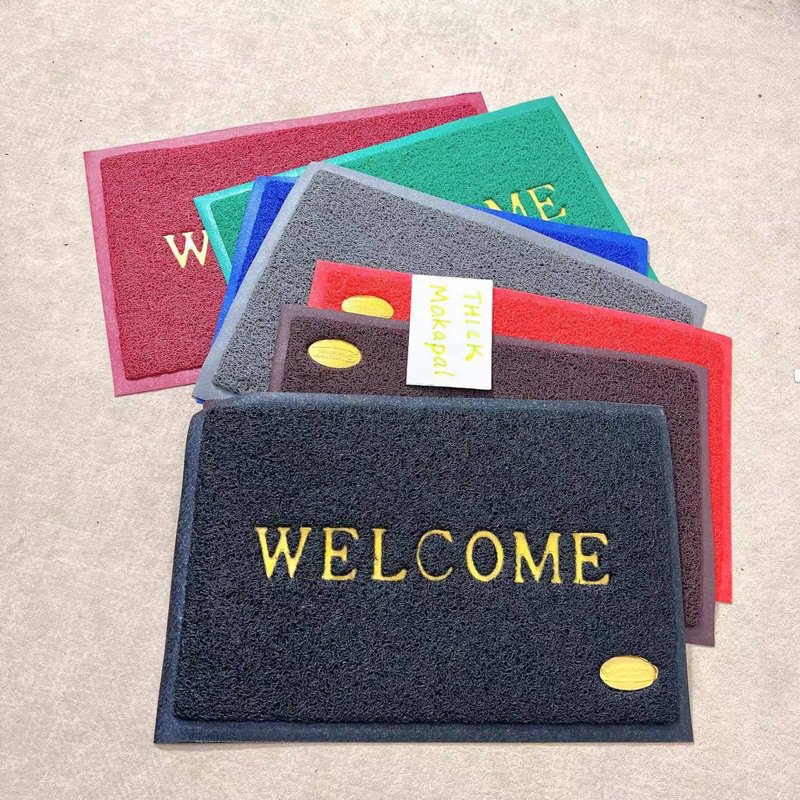 OUTDOOR MAT Large 35x55cm Thick Quality Welcome Doormat Absorbent ...