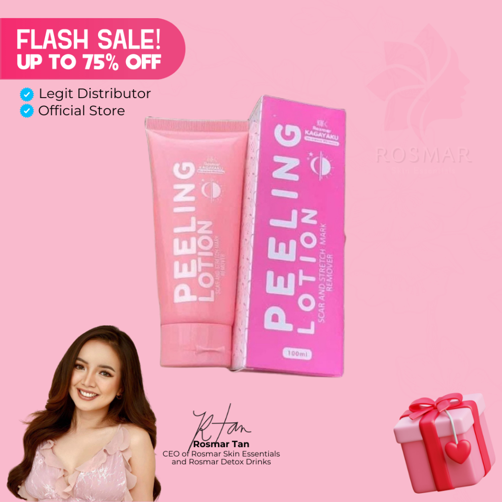 Original Rosmar Kagayaku Peeling Lotion Instant Whitening Sunscreen