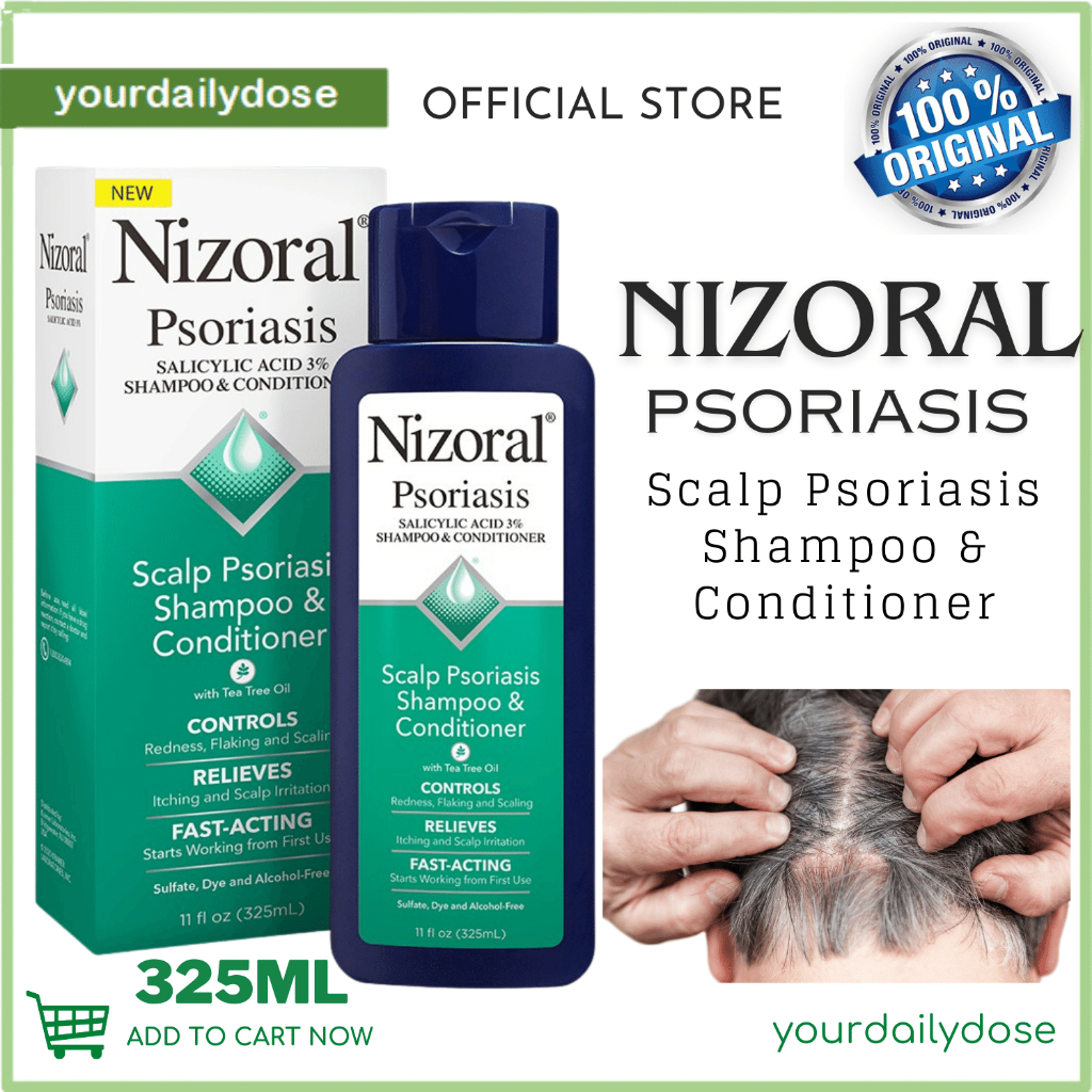 Nizoral Scalp Psoriasis Salicylic Acid 3 Shampoo & Conditioner 325ml