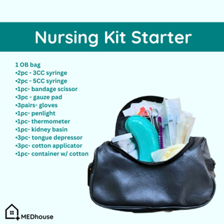 MEDhouse/ Nursing kit complete set/ Nursing kit ob bag phn kit/ Nursing kit  for students/ Nursing kit Nursing kit box