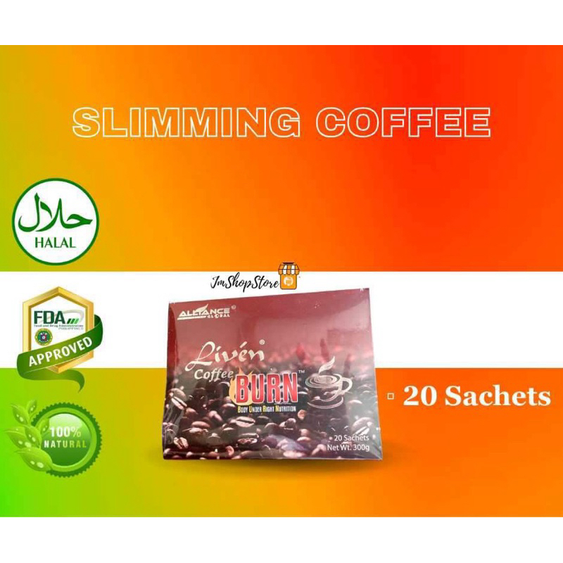 LIVEN BURN COFFEE (20 Sachets) Shopee Philippines