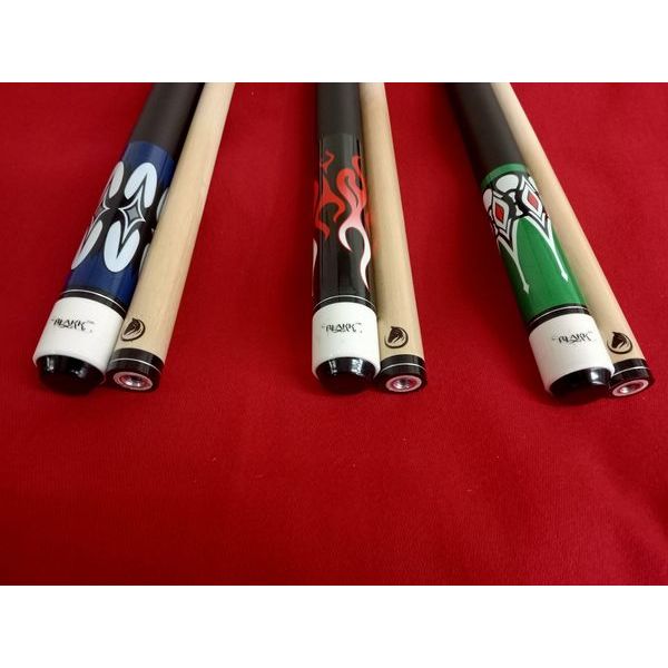 Elegant Midnight Black Billiard Cue Stick main image 1