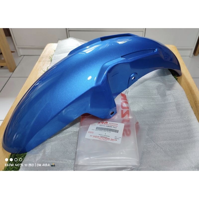 Front fender R150 FI suzuki genuine/SGP/Original and brandnew. | Shopee ...