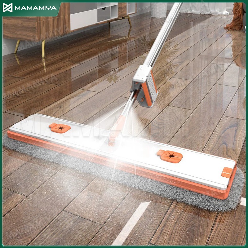 Flat Mop Spray Mop Rotating Mop Free Hand Washing Mop Lengthen Squeeze ...