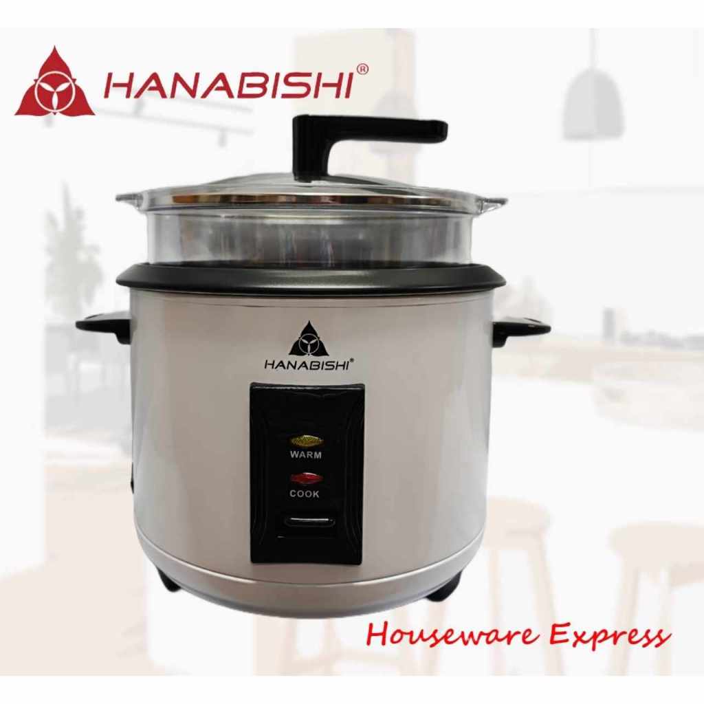 Hanabishi Automatic Rice Cooker 1.8 /1.5 HRC18TRNSPSTM /HRC15TRNSPSTM