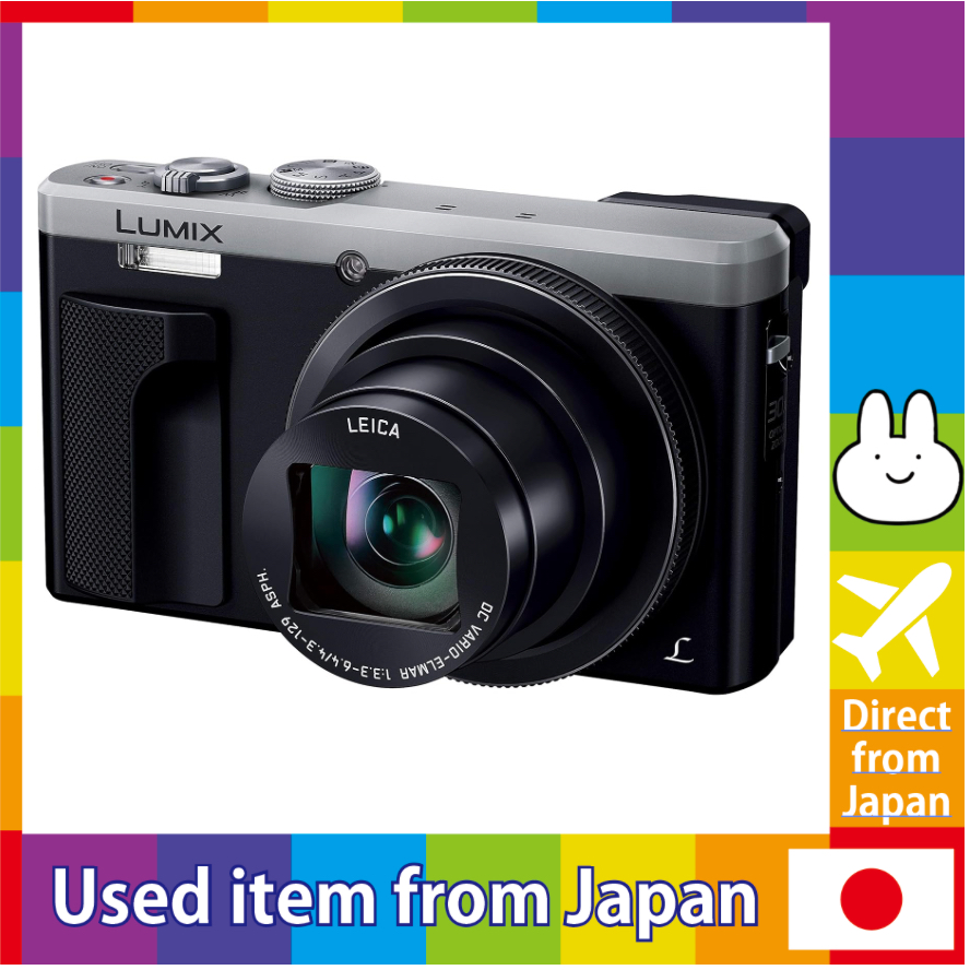 [Used in Japan] Panasonic Compact Digital Camera Lumix TZ85 Optical 30X  Silver DMC-TZ85-S