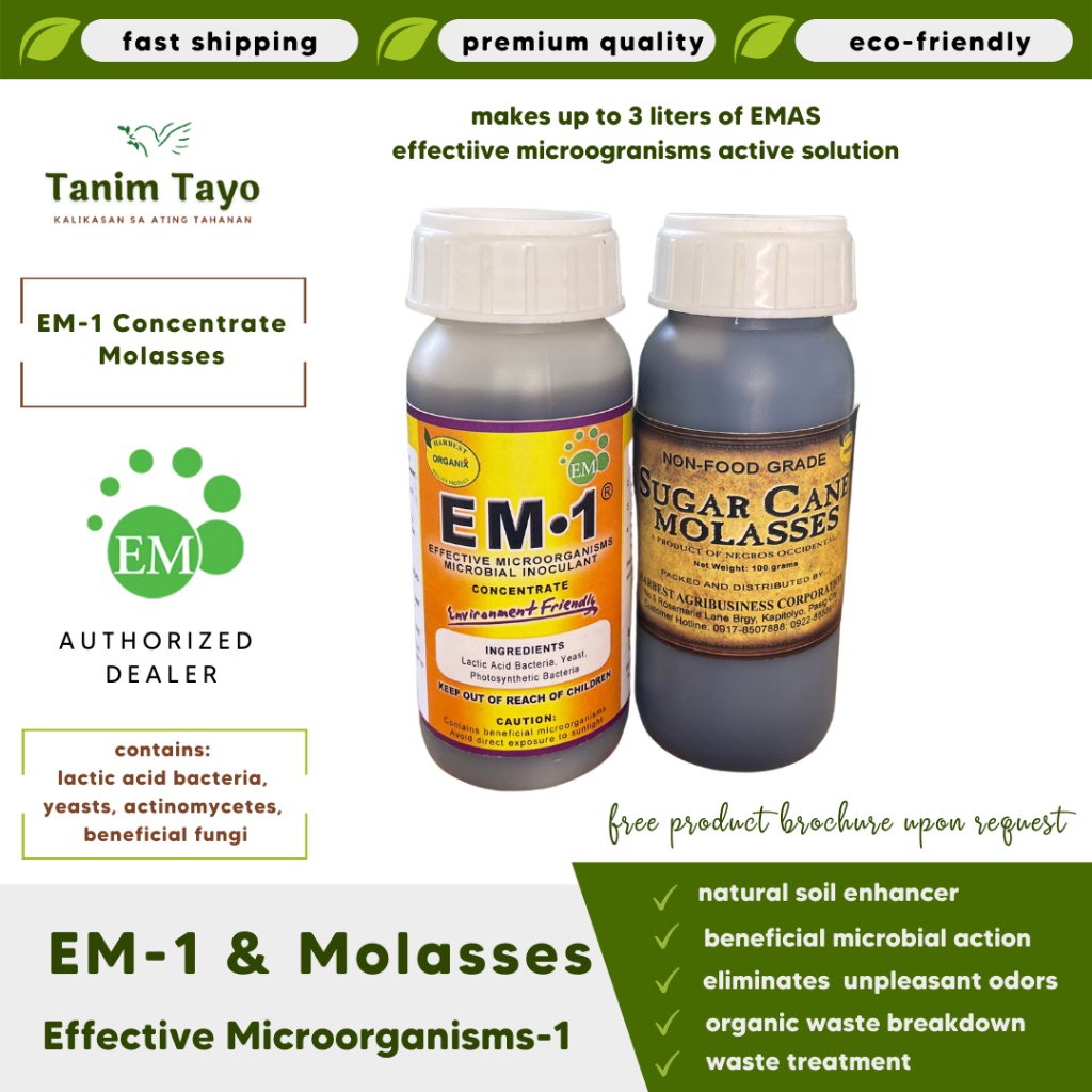 EM1 Pares EMAS Active Solution, Pure Concentrate