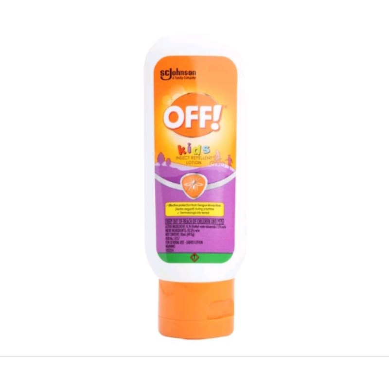 Off Lotion Kids Insect Repellent Lotion 50ml Shopee Philippines