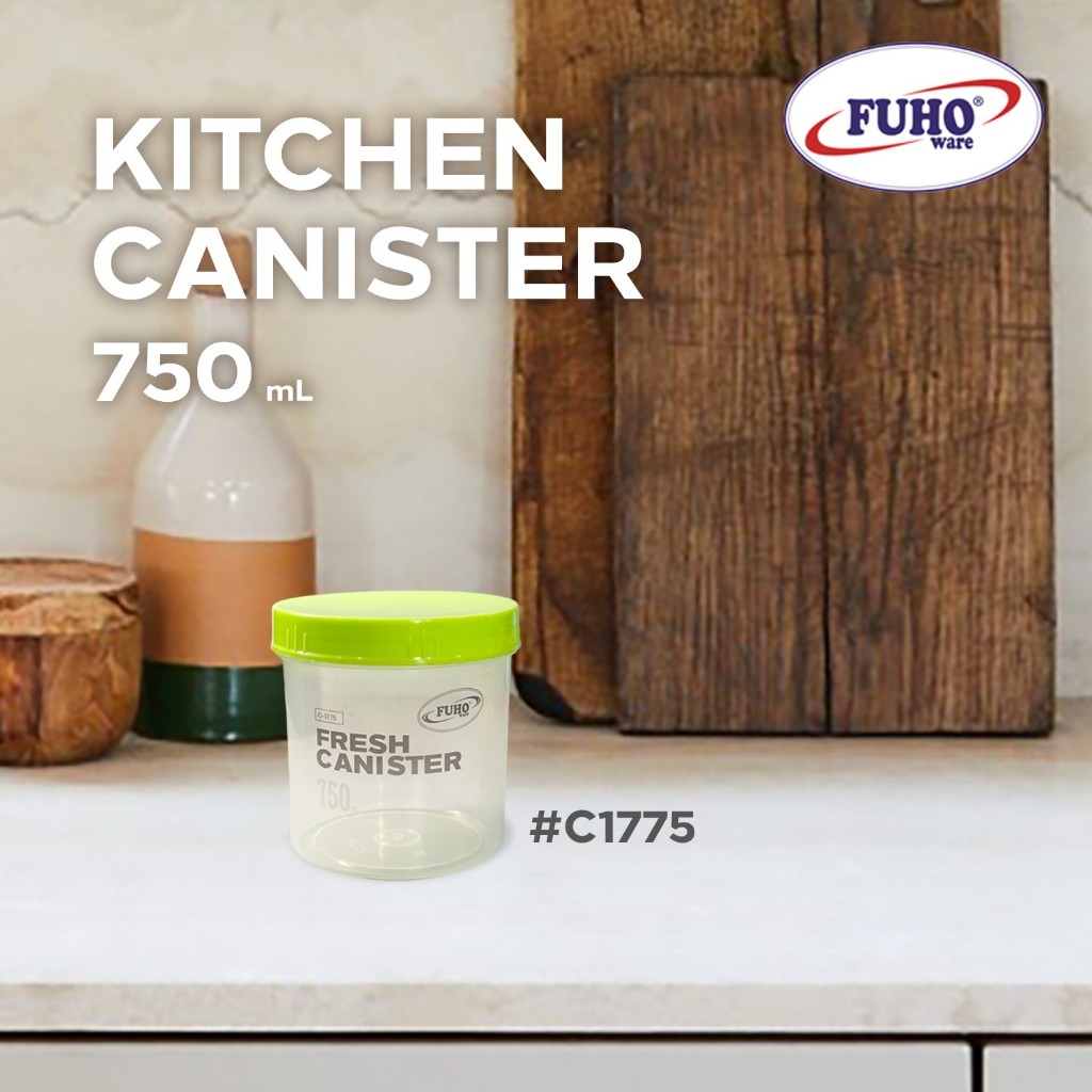 FUHO 5pcs 750ml Canister Stackable Mayo Jar, C1775 Container Storage