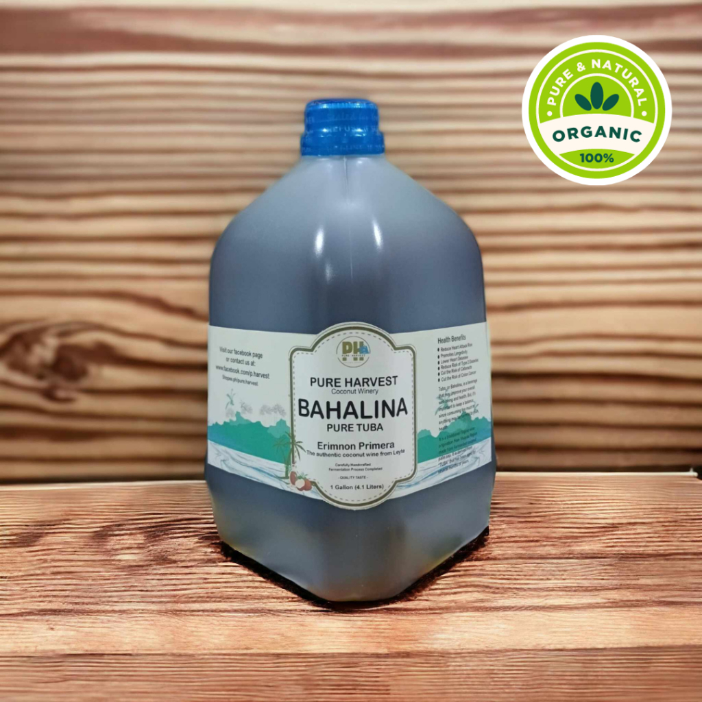 Pure Harvest Bahalina (Tuba) Traditional Filipino Red Wine 1 Gallon (4