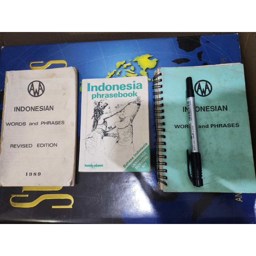 Indonesian Language Phrase Words book Course How to Master the A M ...