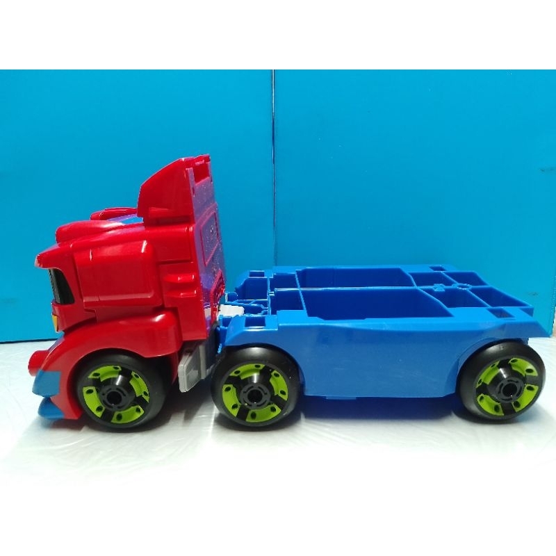 Transformers Playskool Heroes Rescue Bots Flip Racer Optimus Prime 15 ...