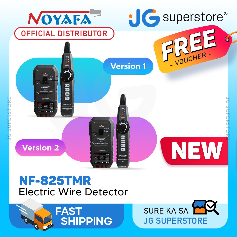 Noyafa NF-825TMR V1 / NF-825TMR V2 Electric Wire Detector Tracer Pen ...
