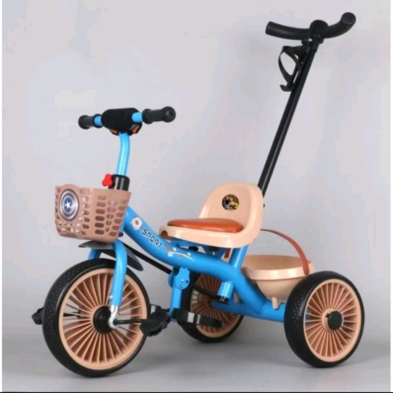 SMILE Bike for Kids Balancing Bike With 3 wheels With Push Handle for 3 ...