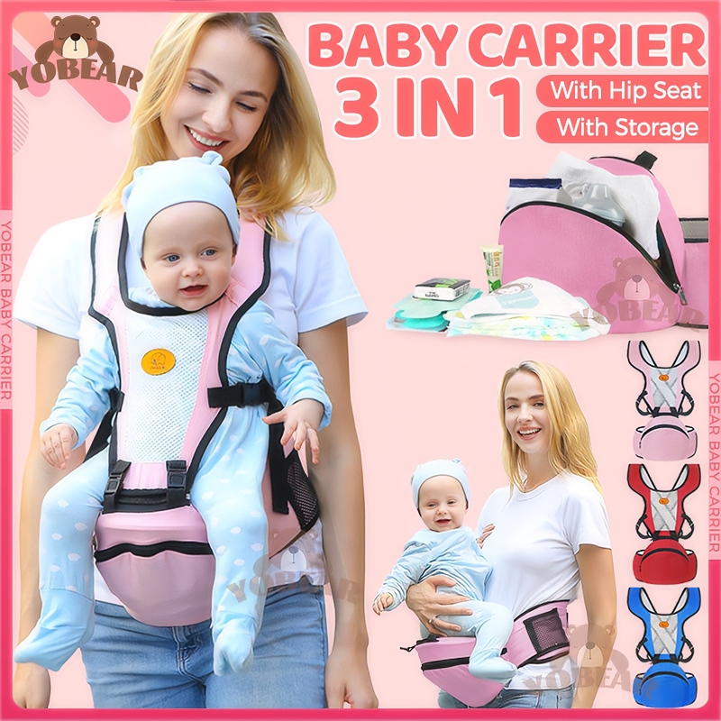 Baby carrier with hot sale storage