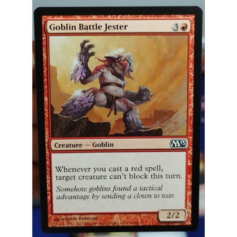 Goblin Battle Jester (Magic the gathering) | Shopee Philippines