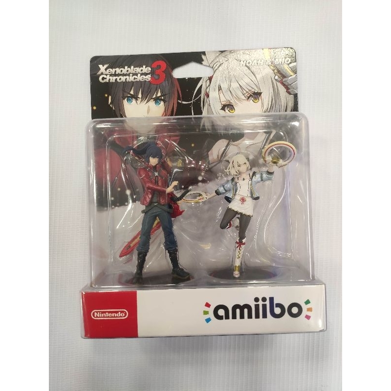 NINTENDO AMIIBO XENOBLADE CHRONICLES 3 SERIES DOUBLE PACK (NOAH & MIO ...