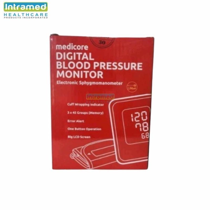 Medicore Digital Blood Pressure Monitor | Shopee Philippines