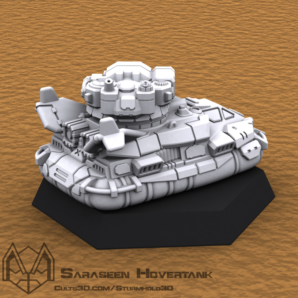 Scarborough-class Hover Tank (Saracen/Scimitar - Battletech Proxy ...