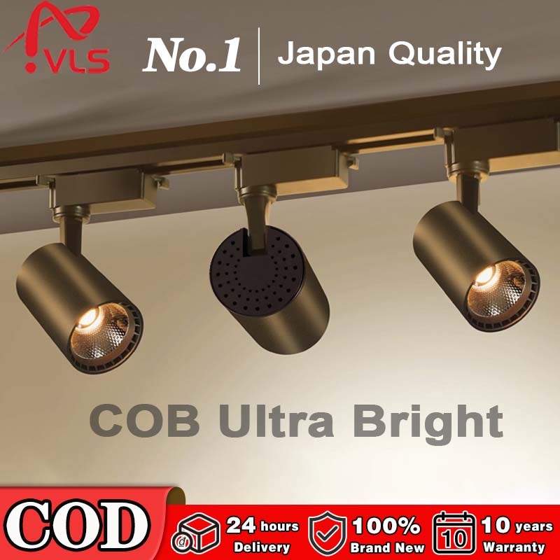 VLS Track Light Complete Set Cob Spotlight for Ceiling/Led Spot Light ...