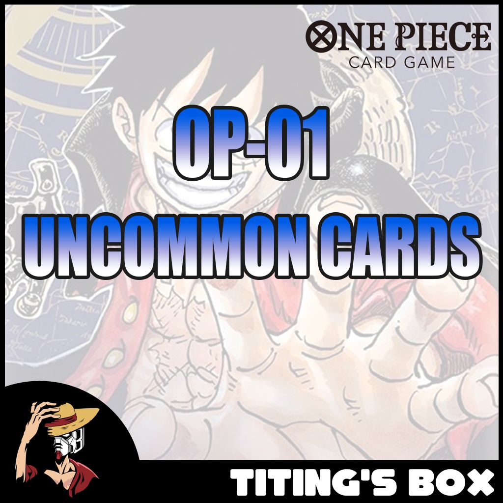 [JP] One Piece Card Game OP01 [UC] Uncommon Cards - OP-01 Romance Dawn ...