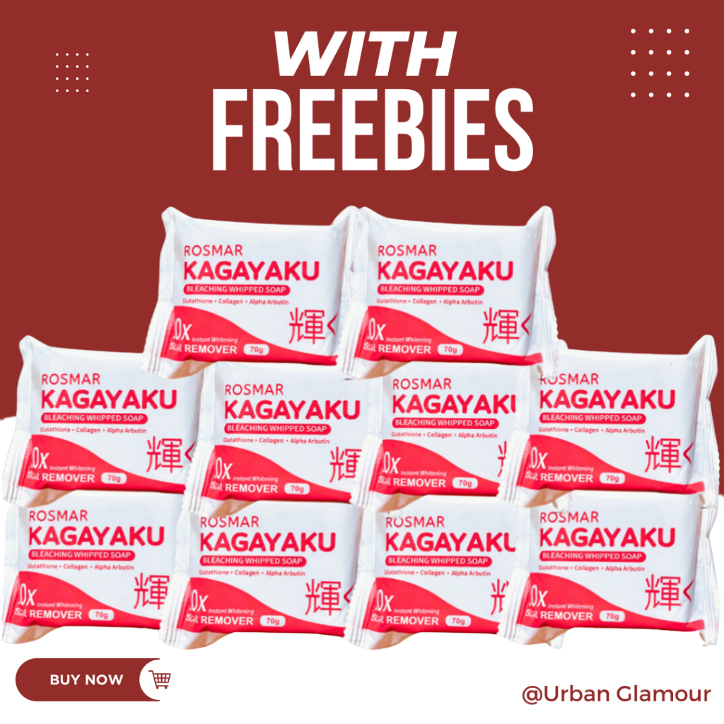 Original 10PCS Rosmar Kagayaku Soap Effective Whitening Soap Fda Approved  Authorized Distributor | Shopee Philippines