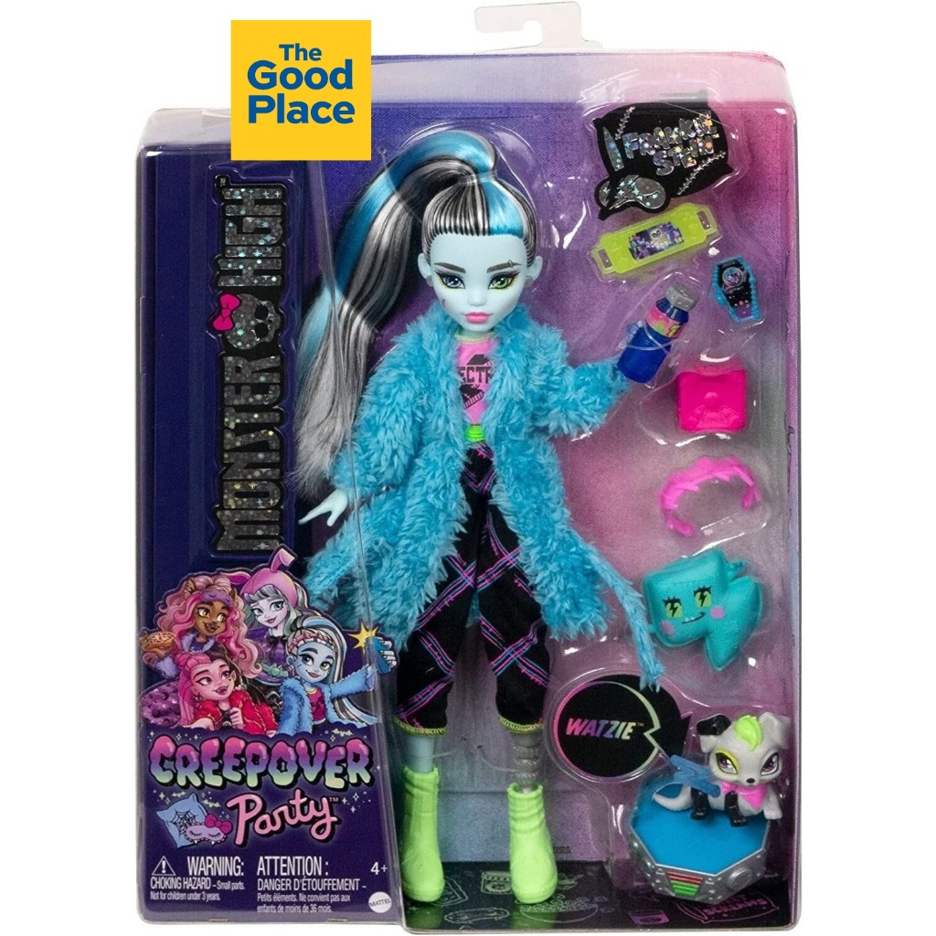 Monster High Doll, Clawdeen Wolf with Accessories and Pet Dog