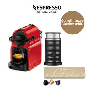 CAFETERA NESPRESSO ESSENZA MINI RED + AEROCCINO