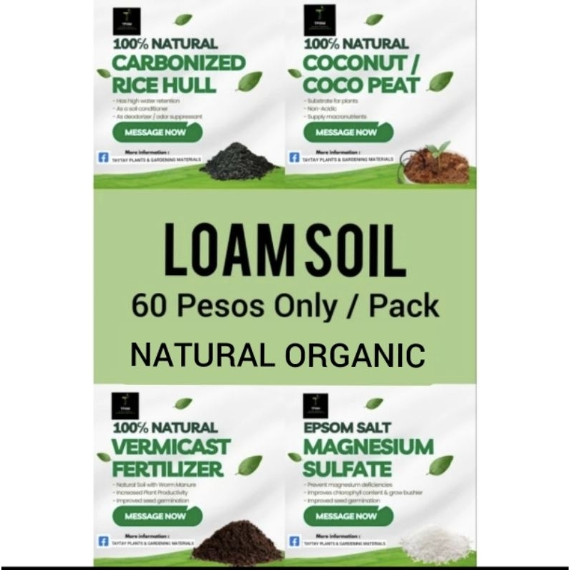 Loam Soil , Vermicast ,Compost Soil , Coco Peat ,Carbonized Rice Hull ...