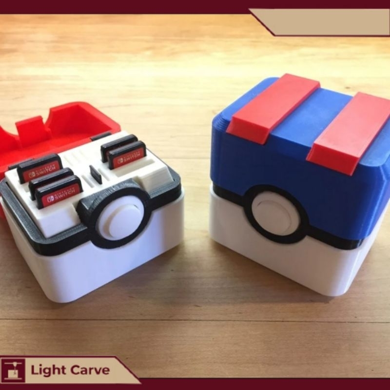 Cube pokeball nintendo switch game card holder | Shopee Philippines