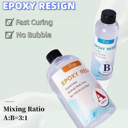 Epoxy Resin Set 1Kg (Hardener Included) 31 Ratio Jewelry Making